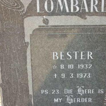 LOMBARD Bester 1932-1973