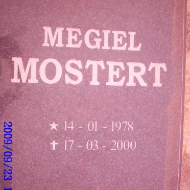 MOSTERT Megiel 1978-2000