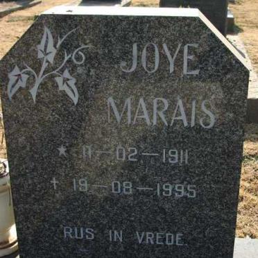 MARAIS Joye 1911-1995