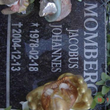 MOMBERG Jacobus Johannes 1978-2004