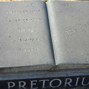PRETORIUS Ben 1914-1984