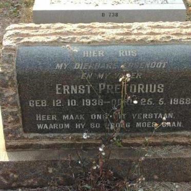 PRETORIUS Ernst 1936-1968