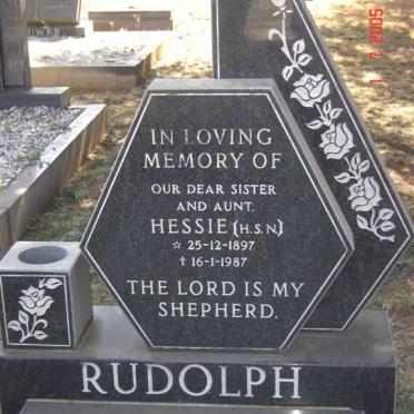 RUDOLPH H.S.N. 1897-1987