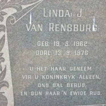 RENSBURG Linda J., van 1962-1976
