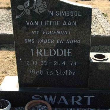 SWART Freddie 1933-1978