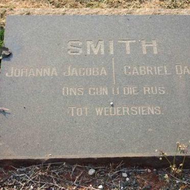 SMITH Gabriel Daniel &amp; Johanna Jacoba