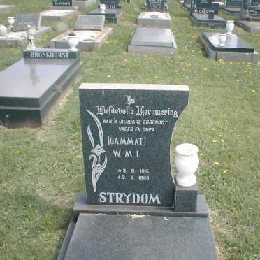 STRYDOM W.M.L. 1915-1983
