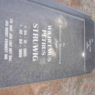 STRUWIG  Wilhelmus Petrus 1965-1999