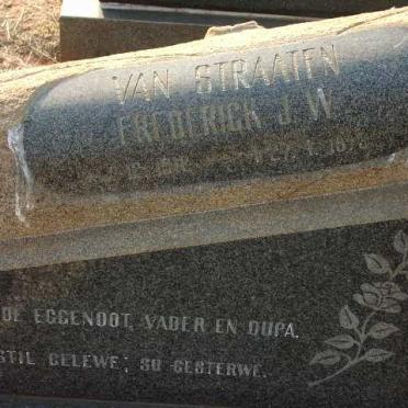 STRAATEN Frederick J.W., van