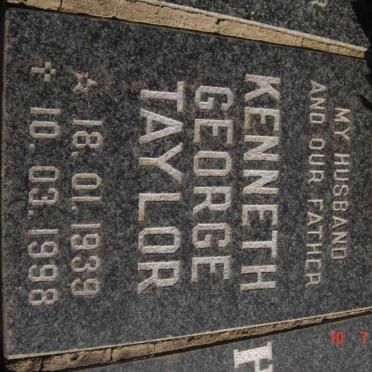 TAYLOR Kenneth George 1939-1998