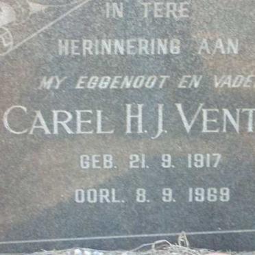 VENTER Carel H.J. 1917-1969