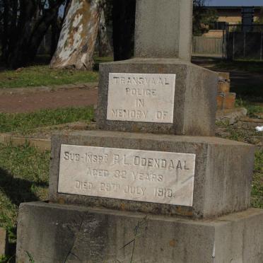 ODENDAAL P.L. -1910