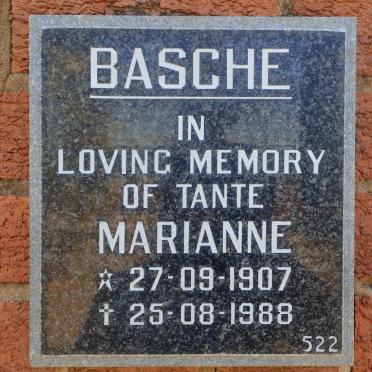 BASCHE Marianne 1907-1988