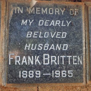 BRITTEN Frank 1889-1965