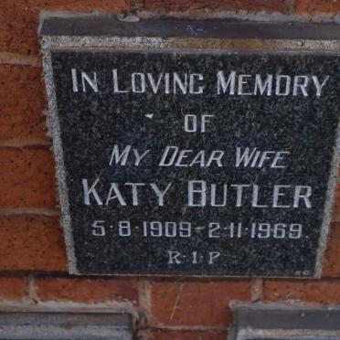 BUTLER Katy 1909-1969