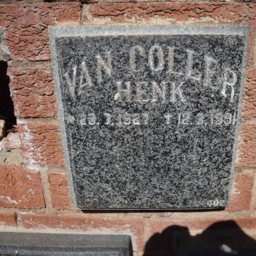 COLLER Henk, van 1927-1991