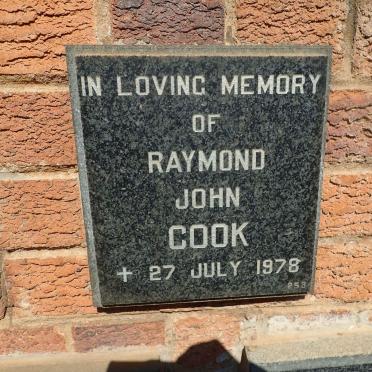 COOK Raymond John -1978