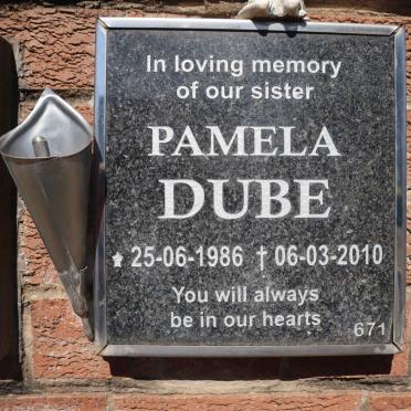 DUBE Pamela 1986-2010