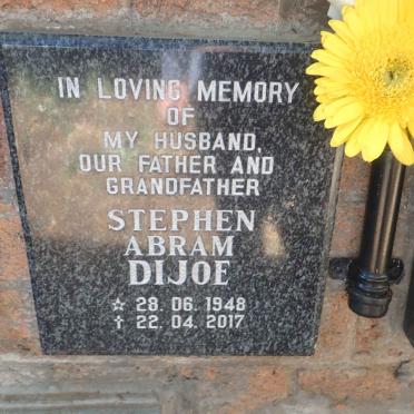 DIJOE Stephen Abram 1948-2017