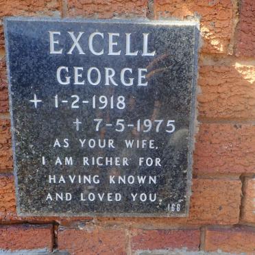 EXCELL George 1918-1975