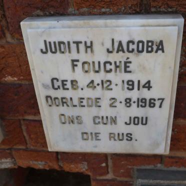 FOUCHE Judith Jacoba 1914-1967