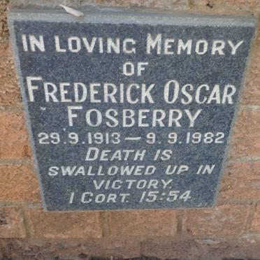 FOSBERRY Frederick Oscar 1913-1982