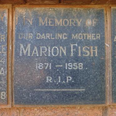 FISH Marion 1871-1958