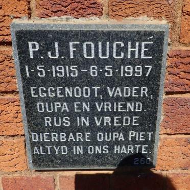 FOUCHE P.J. 1915-1997