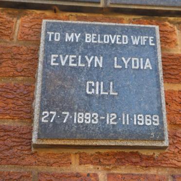 GILL Evelyn Lydia 1893-1969