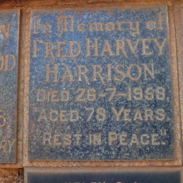 HARRISON Fred Harvey -1958
