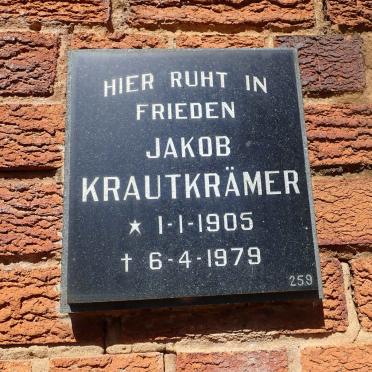 KRAUTKRAMER Jakob 1905-1979