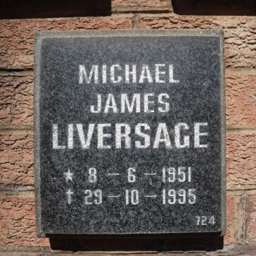LIVERSAGE Michael  James 1951-1995