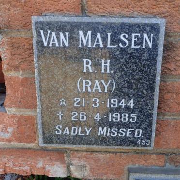 MALSEN R.H., van 1944-1985