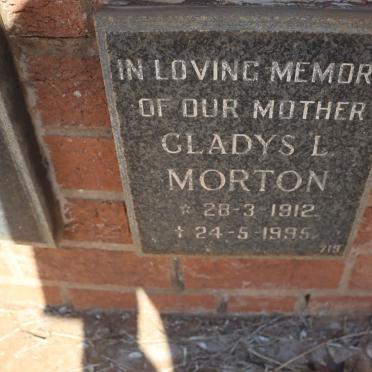 MORTON Gladys L. 1912-1995
