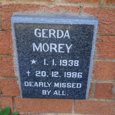 MOREY Gerda 1938-1986