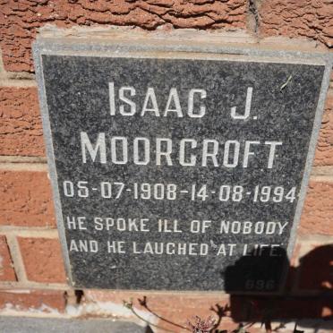 MOORCROFT Isaac J. 1908-1994