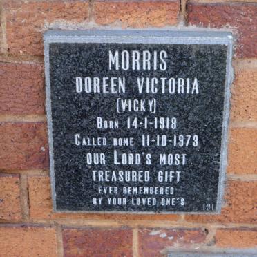 MORRIS Doreen Victoria 1918-1973