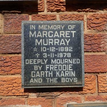 MURRAY Margaret 1892-1978