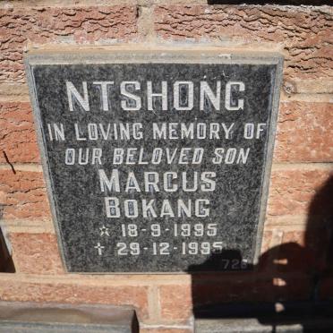 NTSHONG Marcus Bokang 1995-1995