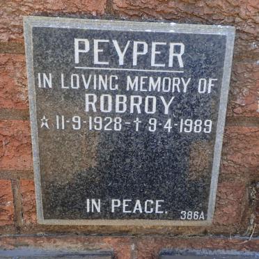PEYPER Robroy 1928-1989