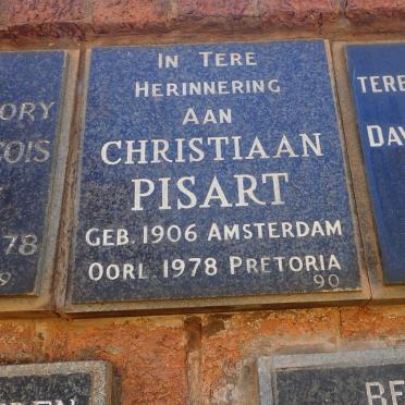 PISART Christiaan 1906-1978