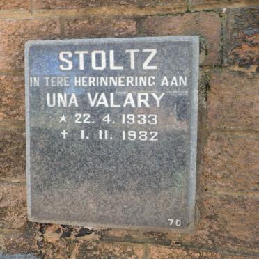 STOLTZ Una Valary 1933-1982