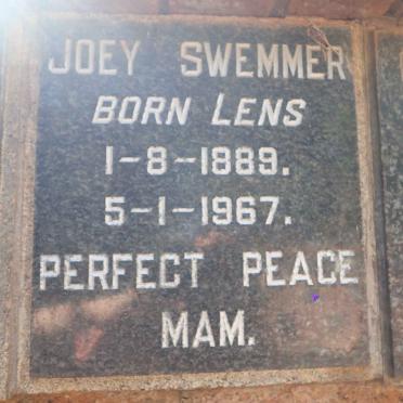 SWEMMER Joey nee LENS 1889-1967