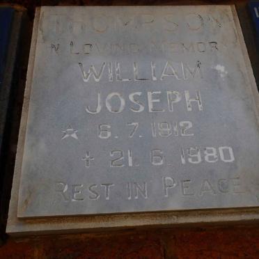 THOMPSON William Joseph 1912-1980