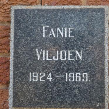 VILJOEN Fanie 1924-1969