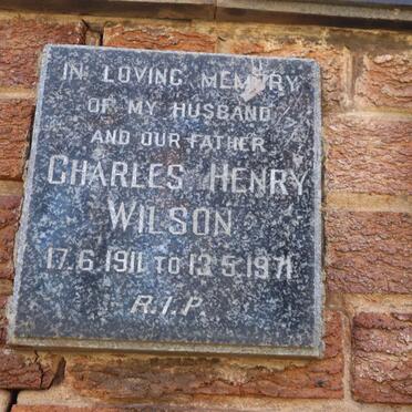 WILSON Charles Henry 1911-1971