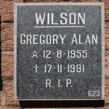 WILSON Gregory Alan 1955-1991