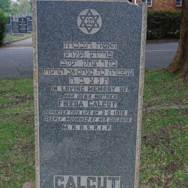 GALGUT Freda -1918