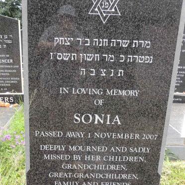 MYERS Sonia -2007