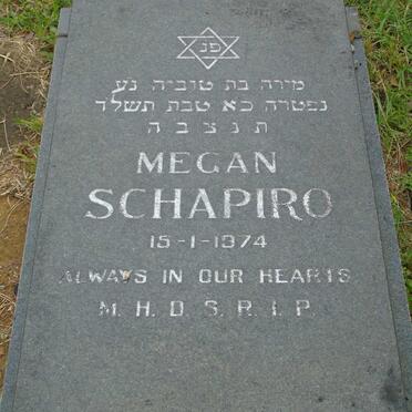SHAPIRO Megan -1974